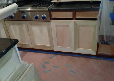 Residential Cabinets Painting